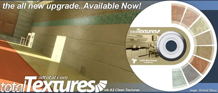 建筑纹理——瓷砖材质：3D Total: Textures V6:R2 – Clean Textures - C4D之家 - mai3sn.jpg
