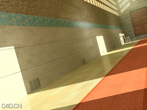建筑纹理——瓷砖材质：3D Total: Textures V6:R2 – Clean Textures - C4D之家 - scene_exam3ple01.jpg