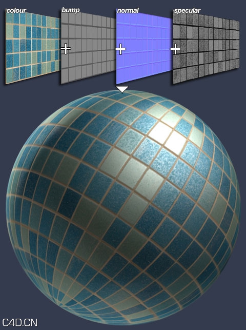 建筑纹理——瓷砖材质：3D Total: Textures V6:R2 – Clean Textures - C4D之家 - texture_exam3ple01.jpg
