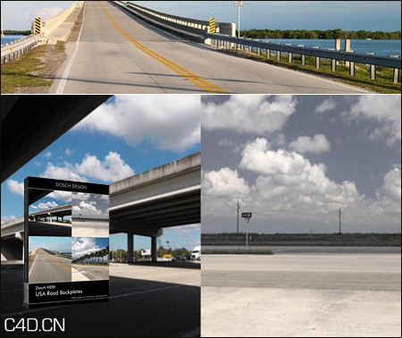 美国街道光照贴图合辑 Dosch Design: HDRI – USA Road Backplates - C4D之家 - 0029864c.jpeg