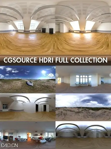 室内HDRI素材 CG-Source HDRI Maps