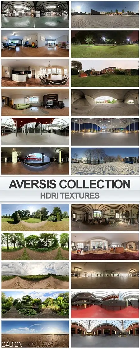 室内外环境HDRI素材合集 Aversis HDRi Complete Pack