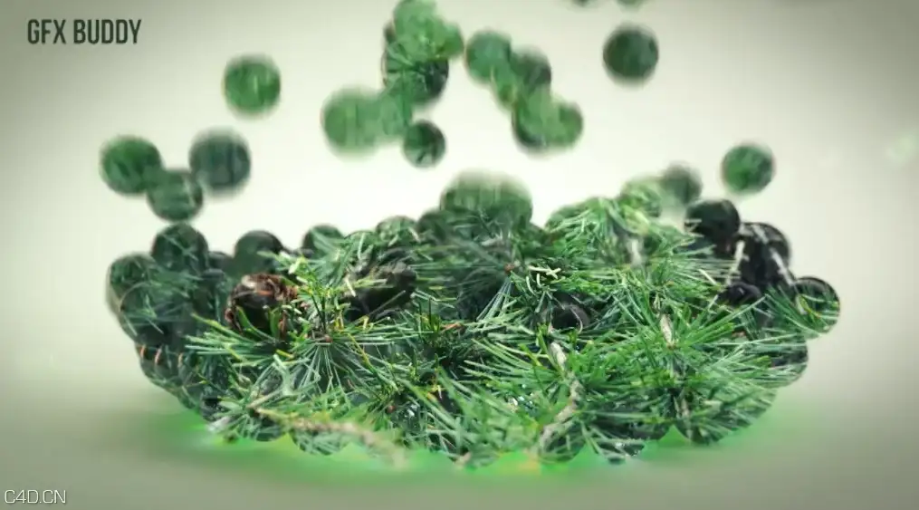 Cinema 4D与AE制作有点意思透明水晶球很酷叶动画教程 - C4D之家 - cinema4d_ 2014-09-04 12.19.30.jpg