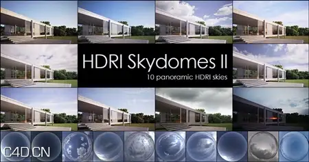 天空HDRI素材 VIZPARK HDRI Skydomes VOL 2