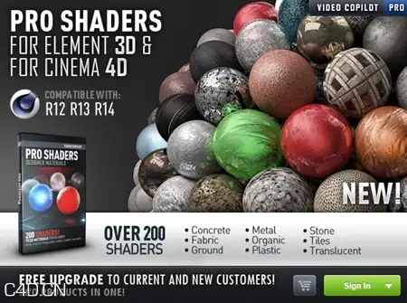 C4D材质预设 Videocopilot – Pro Shaders for C4D - C4D之家 - 880638726d0b32e37804c6c850678e35.jpg