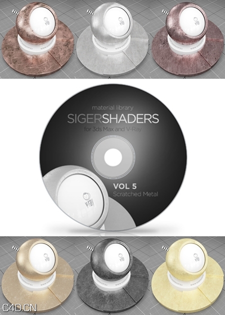 Vray材质合集 SIGERSHADERS Vol. 5 for V-Ray - C4D之家 - d95be39ec6a3614c8cc782fe1d8abe2d.jpg
