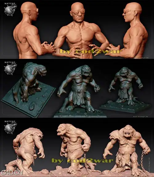 高精人物/怪兽3D模型合集 Gnomon Assets – Mega Collection 2O12 - C4D之家 - c81096f177af8e8bfa97474ed7cf1c83.jpg