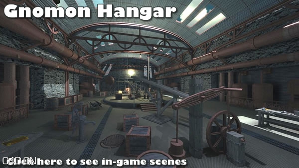 机械库/工业厂房3D模型库 Gnomon Hangar model pack - C4D之家 - gnomon_hangar_banner2.jpg