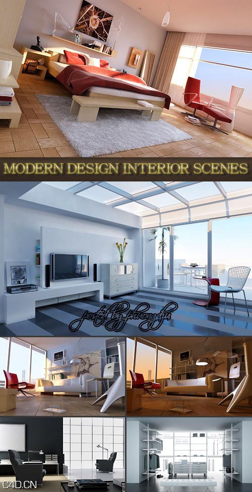 现代室内设计VRay场景 M0DERN DESIGN INTERIOR SCENES - C4D之家 - b34cd58b4ffeaf9038ae95223f19511a.jpg