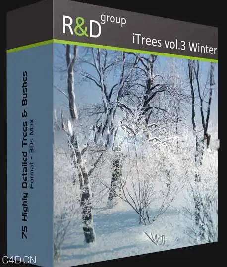 冬天的树木3D模型 iTrees vol.3 Winter - C4D之家 - 63276514115893607805978041378085.jpg