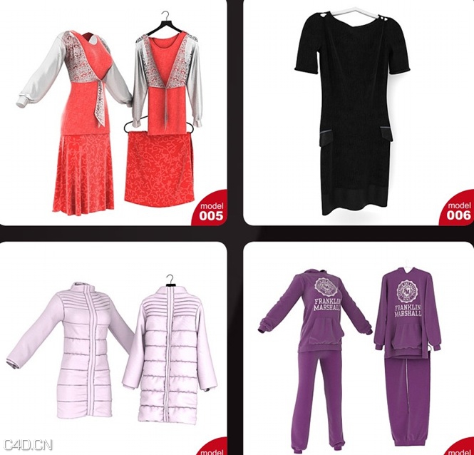 衣柜/衣橱/衣物/鞋3D模型合辑 Wardrobe/closet/clothes/shoes - C4D之家 - cinema4d_ 2014-09-06 12.13.18.jpg