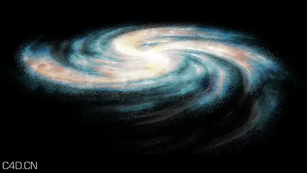 C4D宇宙银河教程 Create a Simple Spiral Galaxy in Cinema 4d - C4D之家 - Cinema-4D-Creating-a-Spiral-Galaxy-Tutorial.jpg