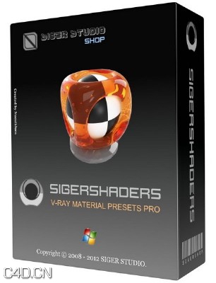 3ds Max材质库 SIGERSHADERS V-Ray Material Presets Pro 2.5.16 - C4D之家 - tDV8VaZ.jpg