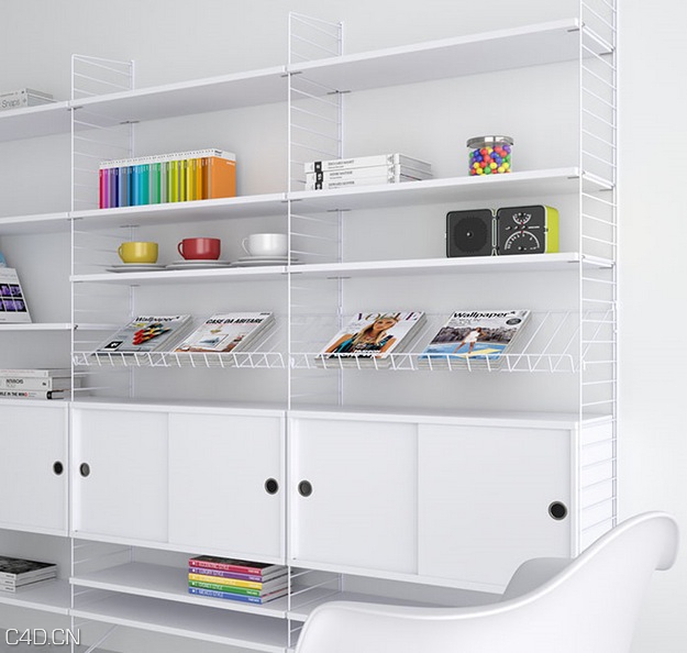 室内3D模型合集（厨具/餐厅配件、椅子、餐具、书籍 、沙发） - C4D之家 - cinema4d_ 2014-09-06 14.47.38.jpg