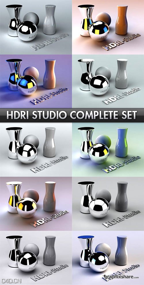 专业工作室HDRI完整包 Professional Studio HDRI Complete Bundle - C4D之家 - 1307681225_hdrstudio.jpg