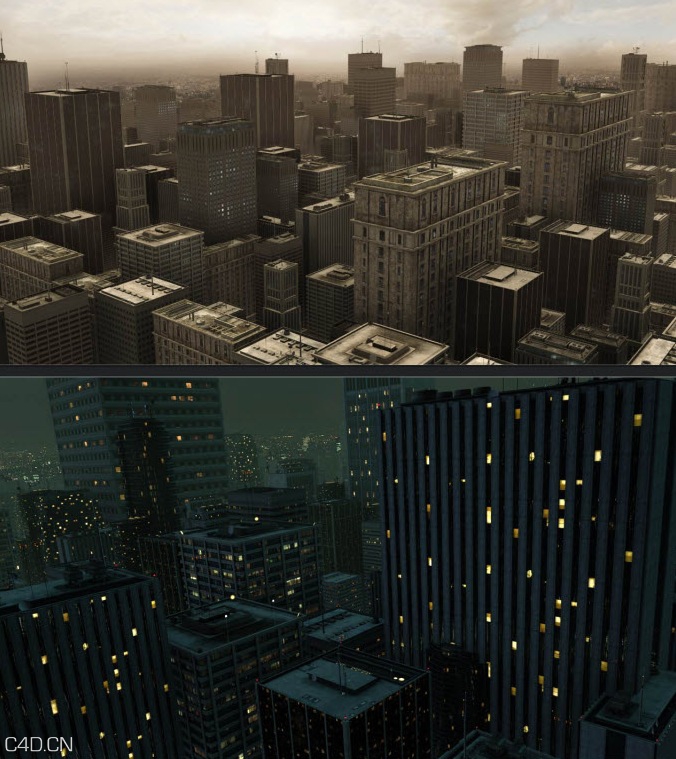 大都市白天与黑夜3D模型 Metropolitan Pack – 3D City & SkyCraper - C4D之家 - cinema4d_ 2014-09-06 16.39.03.jpg
