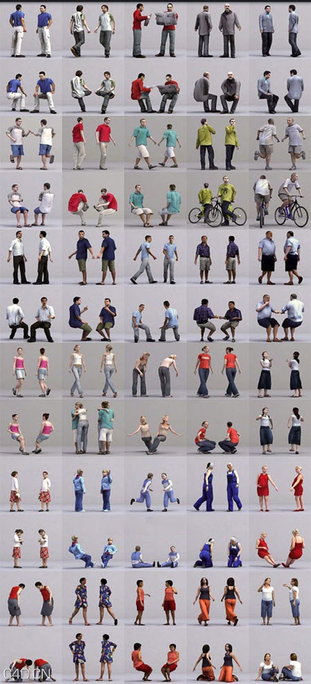 大型3D人物模型合集 AXYZ Design – Mega 3D Peoples Models Bundle - C4D之家 - c0fe145276676bc50fb27c4ffea22a74.jpg