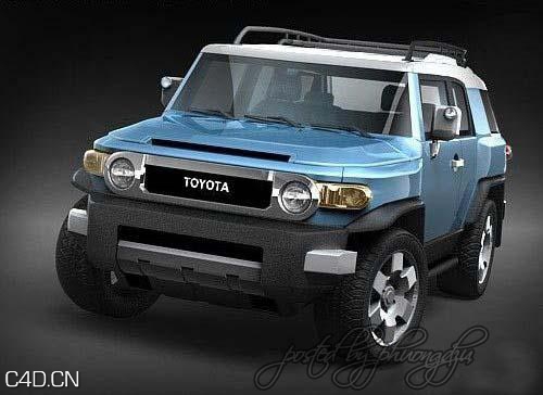 丰田越野汽车3D模型 Toyota FJ Cruiser - C4D之家 - 569c122e663408852af6d9ab39a66cbc.jpeg