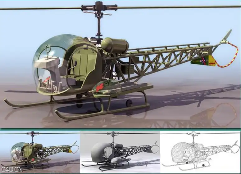 3D模型大全（武器、飞机、船舶、建筑、工具等） - C4D之家 - df3246_64.jpg