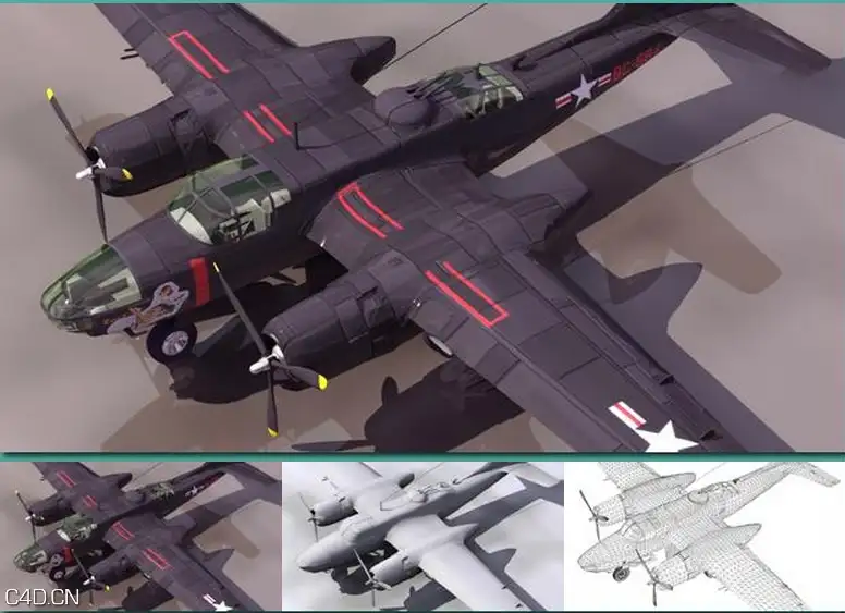 3D模型大全（武器、飞机、船舶、建筑、工具等） - C4D之家 - dfd32246_65.jpg