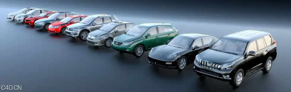 汽车3D模型合集 R&D Group – iCars Vol.1 - C4D之家 - icars-cover-_.jpg