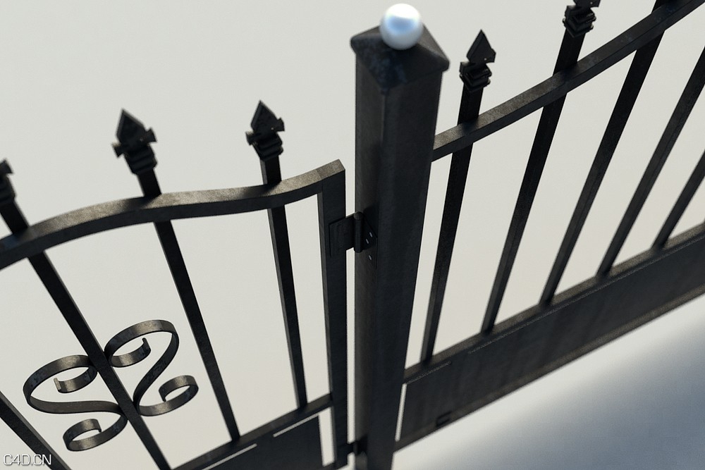 围栏栏杆3D模型 R&D Group – iFences - C4D之家 - ifence-metal_03_0000.jpg