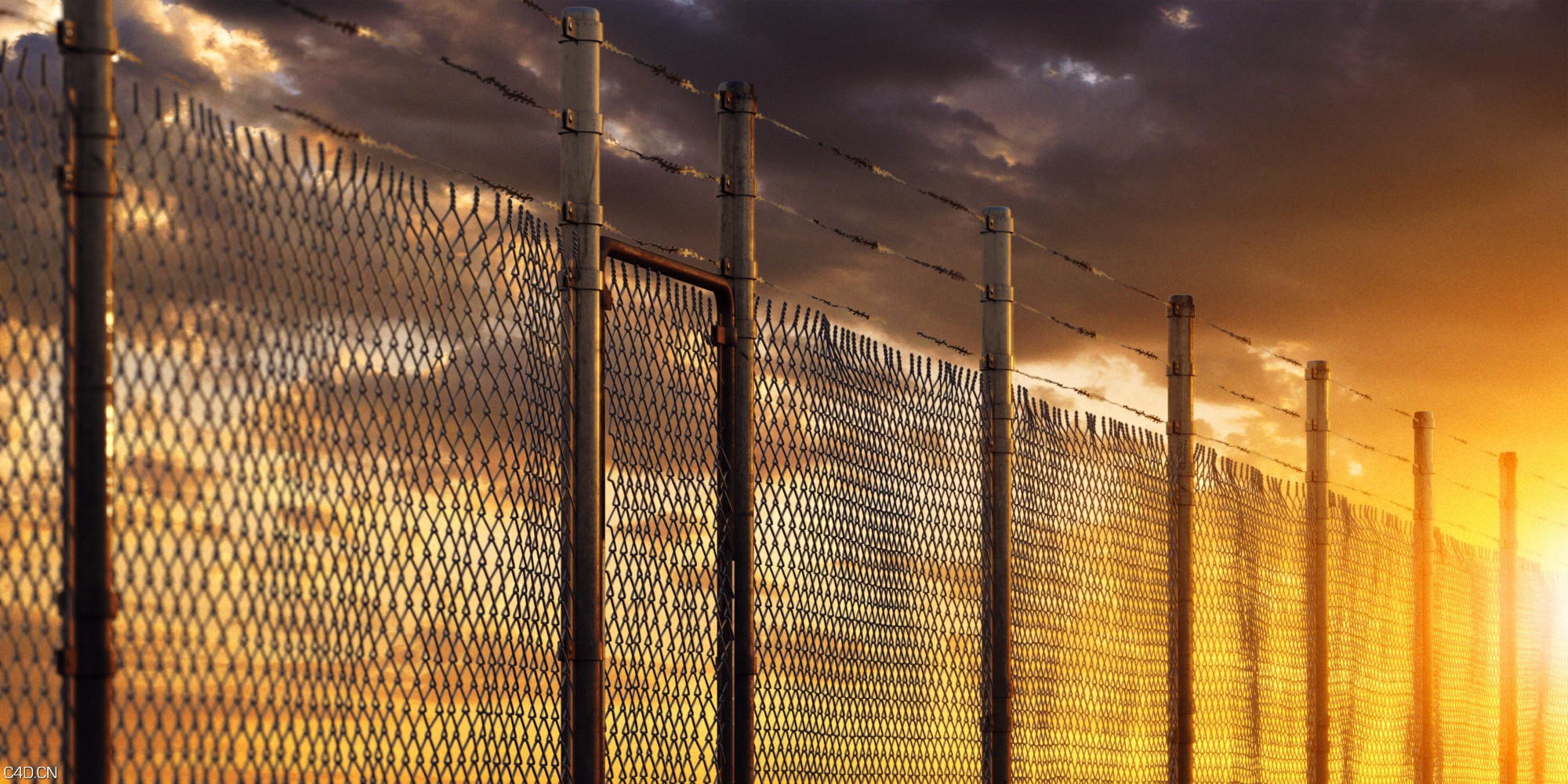 围栏栏杆3D模型 R&D Group – iFences - C4D之家 - ifence-pict-01_0001.jpg