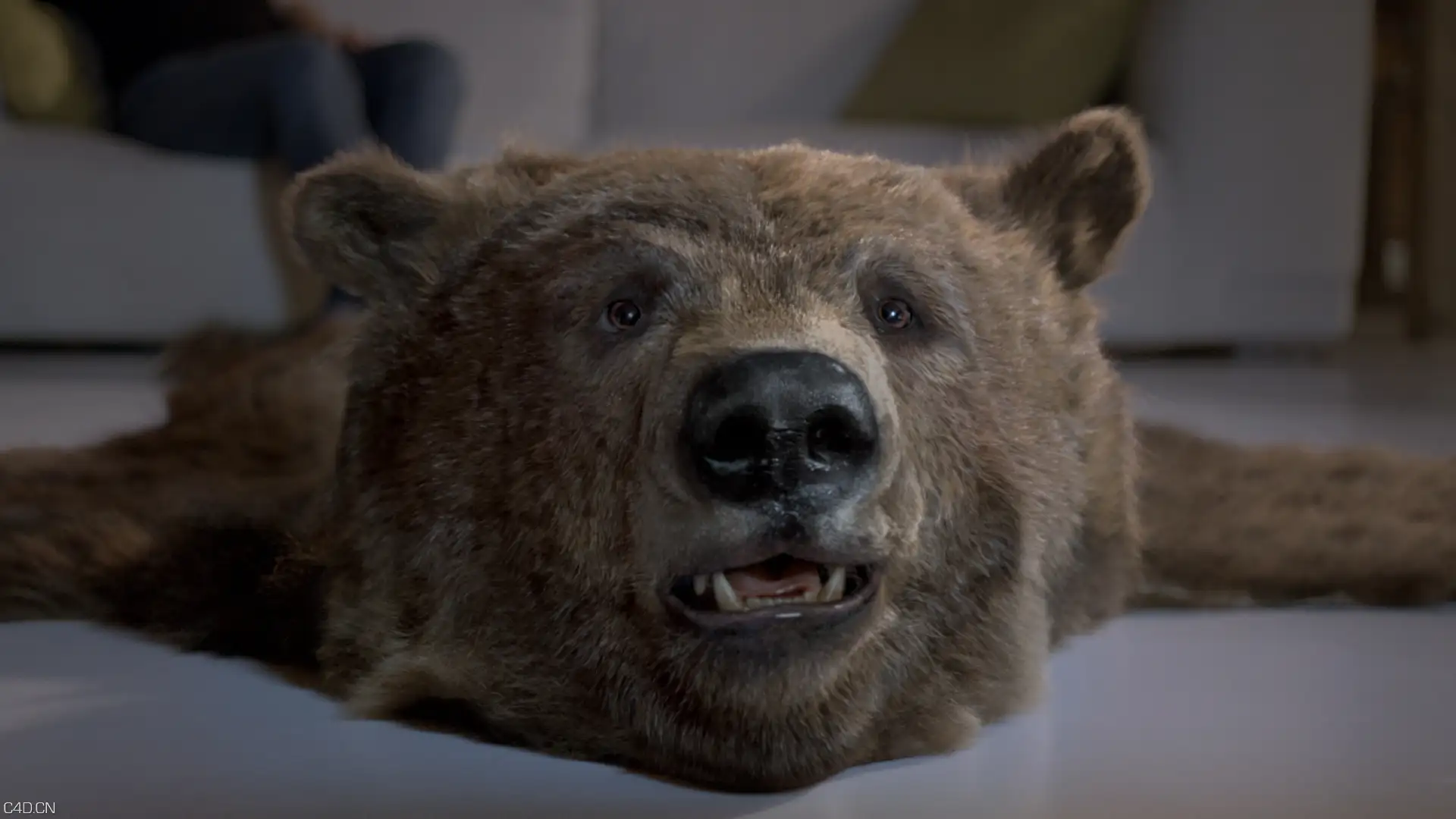 Arnold（C4DtoA）渲染器官方宣传作品展示 - C4D之家 - bear_1.jpg