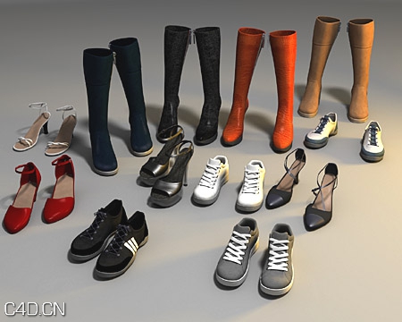 实用服装3D模型 Dosch Design: 3D – Clothing - C4D之家 - Red-D3D-CLO-4.jpg