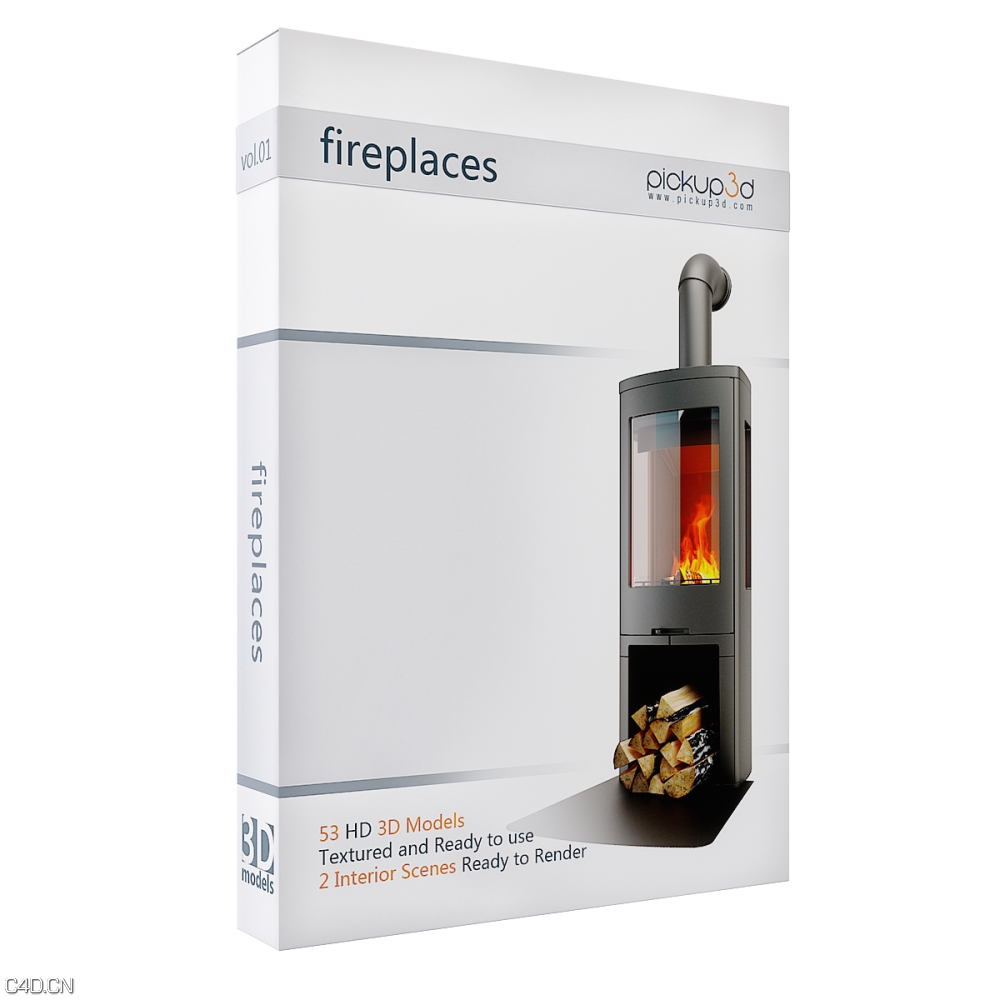 壁炉3D模型合集 Pickup3D Vol.01 Fireplaces - C4D之家 - box_025.jpg
