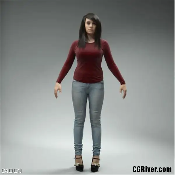 中年女性3D模型 AXYZ Design – High Quality Rigged 3D Woman - C4D之家 - high-quality-rigged-3d-woman-cwom0019hd2cs.jpg