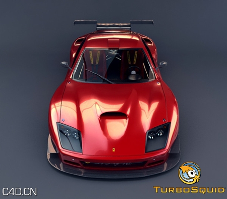 法拉利575 3D模型 TurboSquid – Ferrari 575 GTC