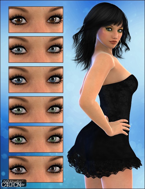 短裙少女poser模型 Daz3D Poser FR Juliette