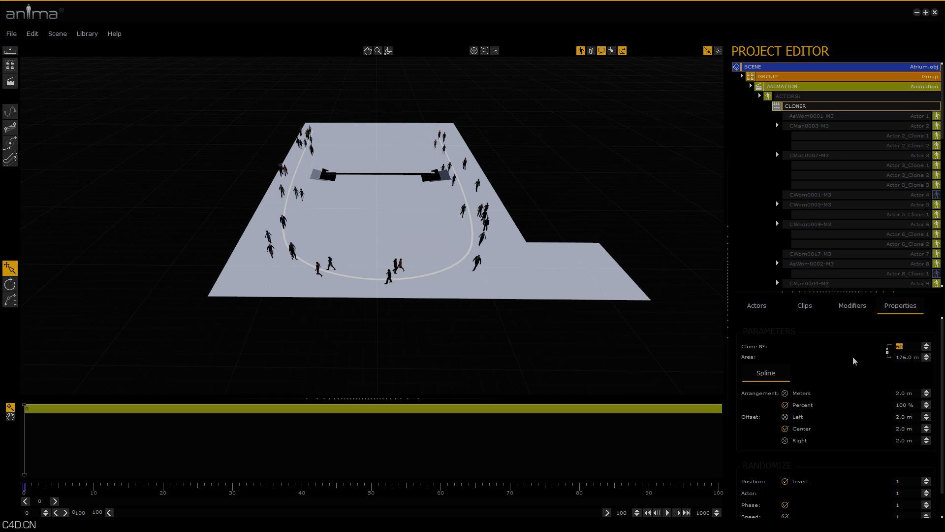 C4D群组动画axyz插件软件含教程 - C4D之家 - State-of-the-Art 3D People models &amp; Animation Software for CG Artists_2_201491.jpg