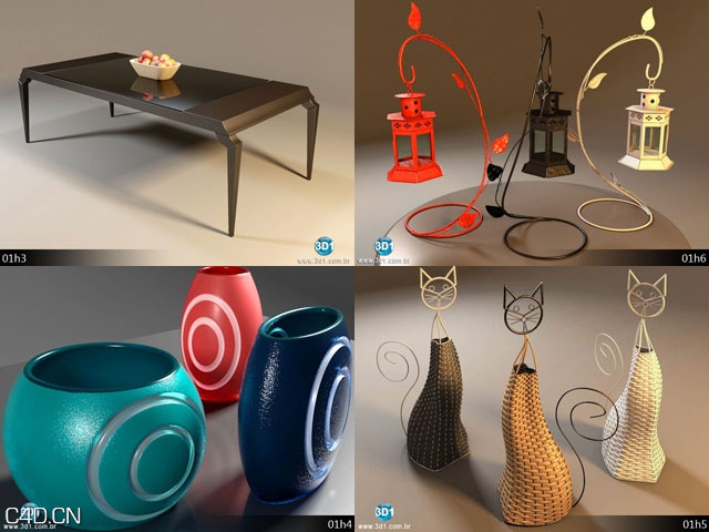 家具/装饰/活动室设施3D模型 Biblioteca 3D1 SUPERMODELS Volume 01 - C4D之家 - a757_img19.jpg