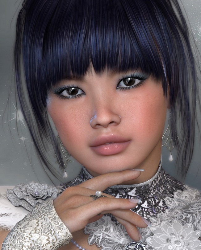 时尚女性poser模型 High Quality Character for Victoria 4