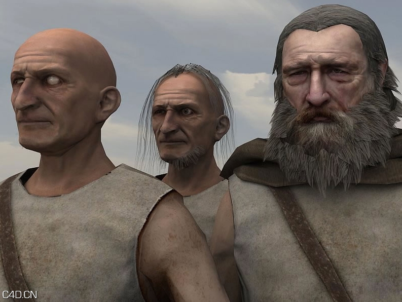 乞丐NPC模型 DEXSOFT-GAMES: Beggar NPC Character Bundle by Sebastian Barz - C4D之家 - 33d2325_2.jpg