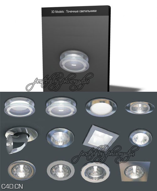 点射灯/碗灯/吸顶灯/射灯3D模型合集 Point Lights 3D Models - C4D之家 - 3260933e36ca6c01d8c3e2d36e04d9a2.jpg