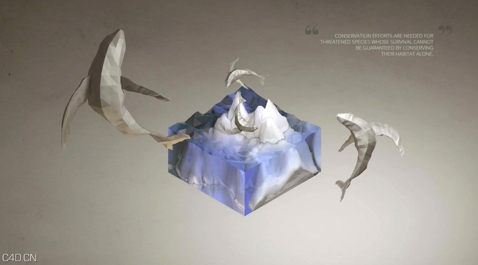 Cinema 4D建立等距低多边形的鲸鱼水世界场景包装教程 - C4D之家 - cinema4d_ 2014-09-13 1.38.52.jpg