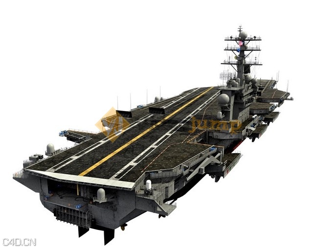 史坦尼斯号航空母舰3D模型 带贴图 USS John C. Stennis CVN-74 3D Model - C4D之家 - 20140809154326.jpg