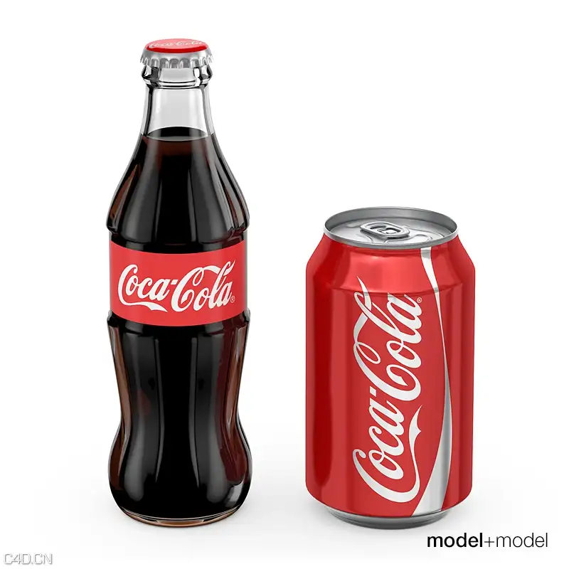 可口可乐饮料瓶套装3D模型（含材质贴图） coca-cola - C4D之家 - mpm_vol.09_p35_01_preview.JPG