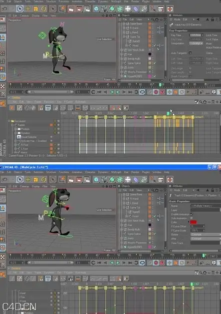 C4D高级角色动画装配教程 Training Advanced Character Rigging - C4D之家 - cinema4d_ 2014-09-15 23.19.42.jpg