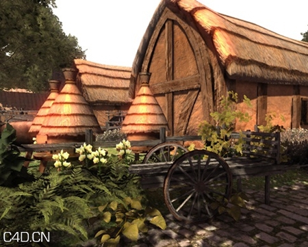 中世纪的农场模型包 Arteria 3D Medieval Farm Pack