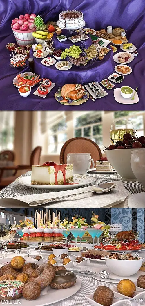 食物合集3D模型 Archmodels vol 76 - C4D之家 - b66d556a9525b5fcc9556d2ffc3b213d.jpg