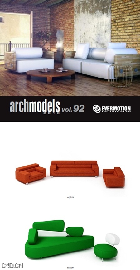 家居模型-沙发3D模型合集 Archmodels vol 92 - C4D之家 - aaa591401b34645cd6ba1824412ac3c2.jpg