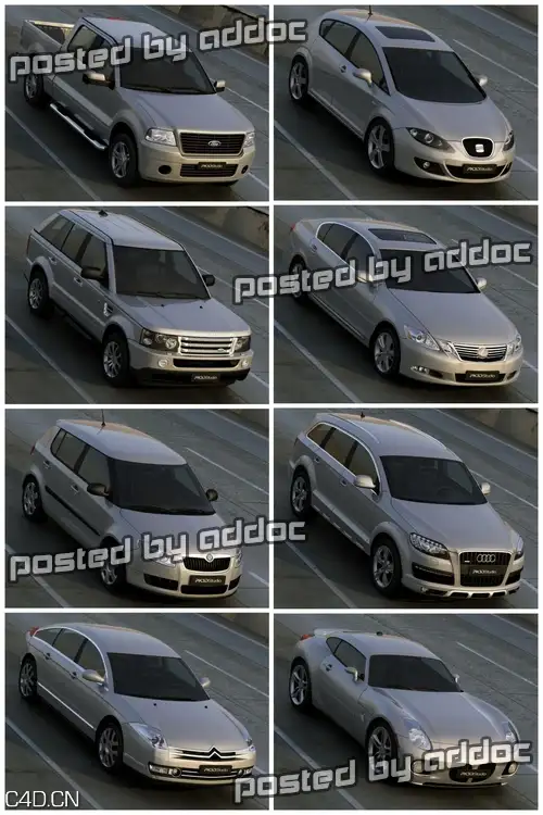 汽车模型3D模型合集 3D Models – PK3D Studio – HD Cars vol. 2 - C4D之家 - 94971722ad2dc6fbe183ef02cda68a2f.jpeg