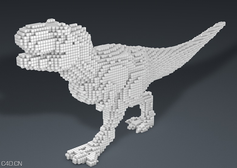 Remotion4D SuperVoxels像素生成器C4D插件汉化版 - C4D之家 - cinema4d_ 2014-09-17 21.49.37.jpg