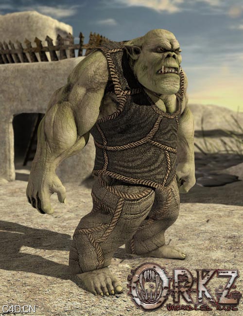 绿巨人Daz模型 RuntimeDNA Orkz