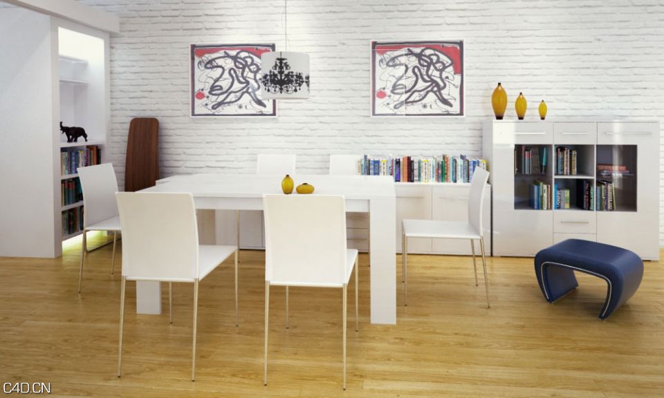 餐桌家具3D模型合集 Evermotion – Archinteriors Vol 112 - C4D之家 - bed7afec278a7c134f7687f946781ebc.jpg