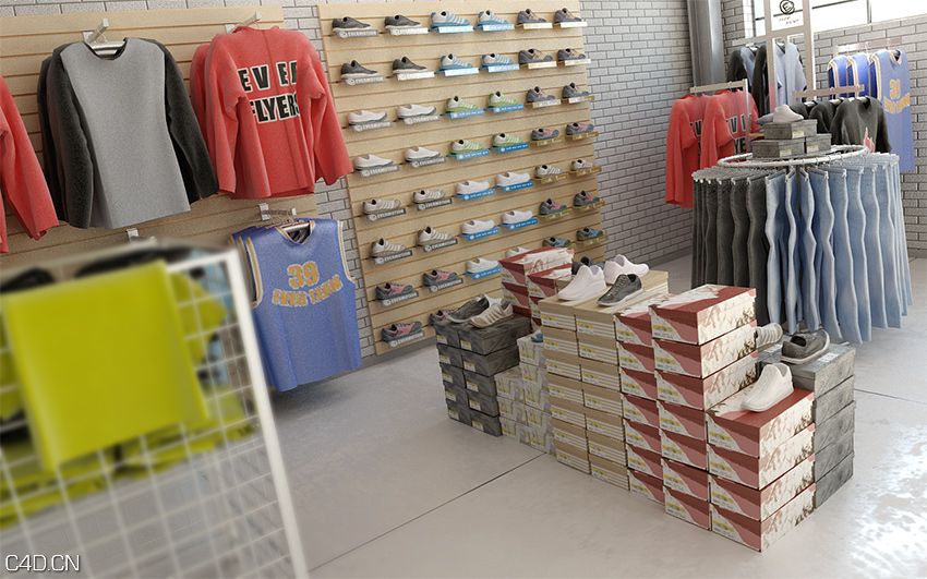 超市商品3D模型 Evermotion Archmodels Vol 44